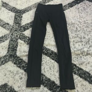 black lululemon leggings with pockets
